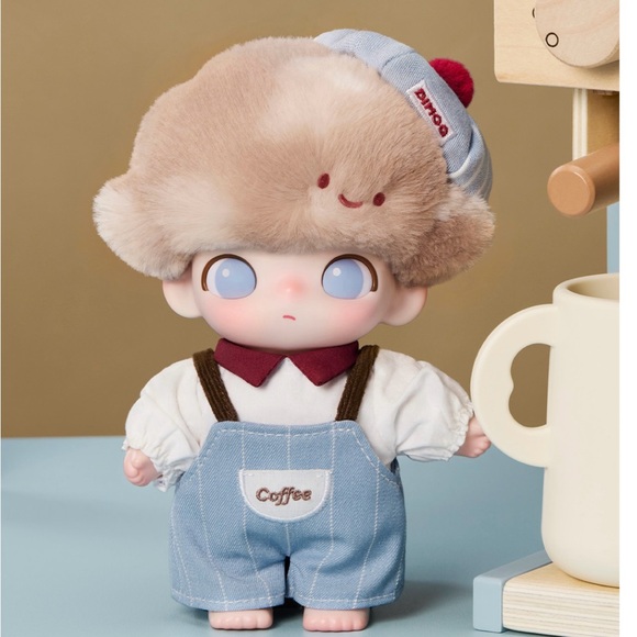 POP MART Accessories - Cute Plush Doll with Hat